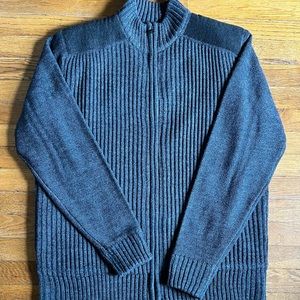 Men’s Weatherproof Vintage Brand Acrylic Zip Cardigan Sweater